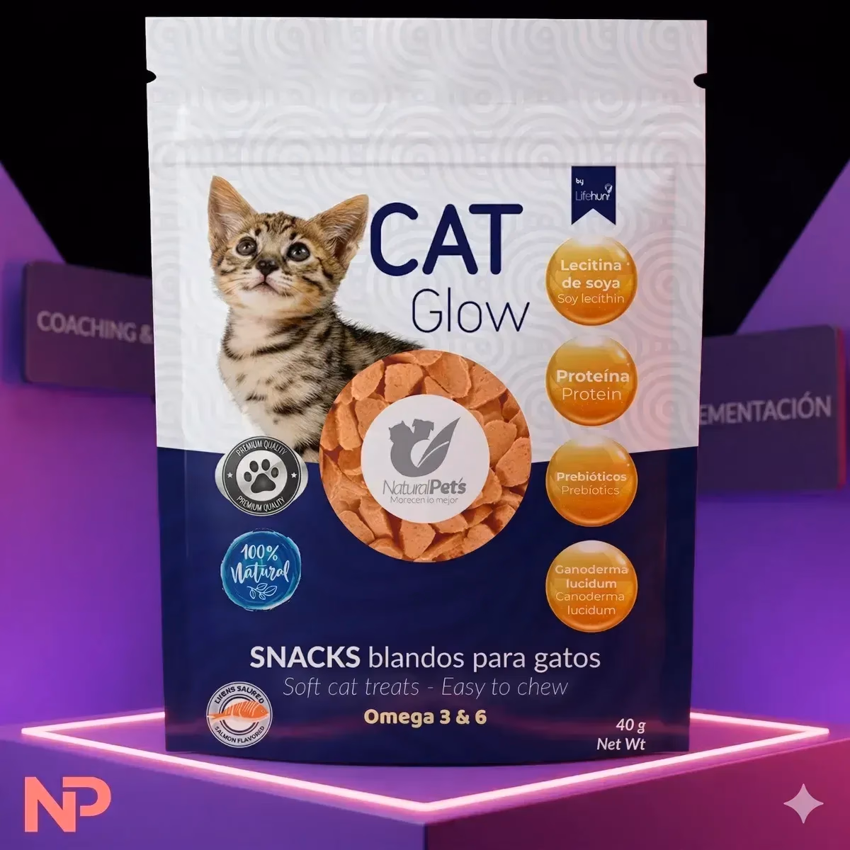 Snack catglow
