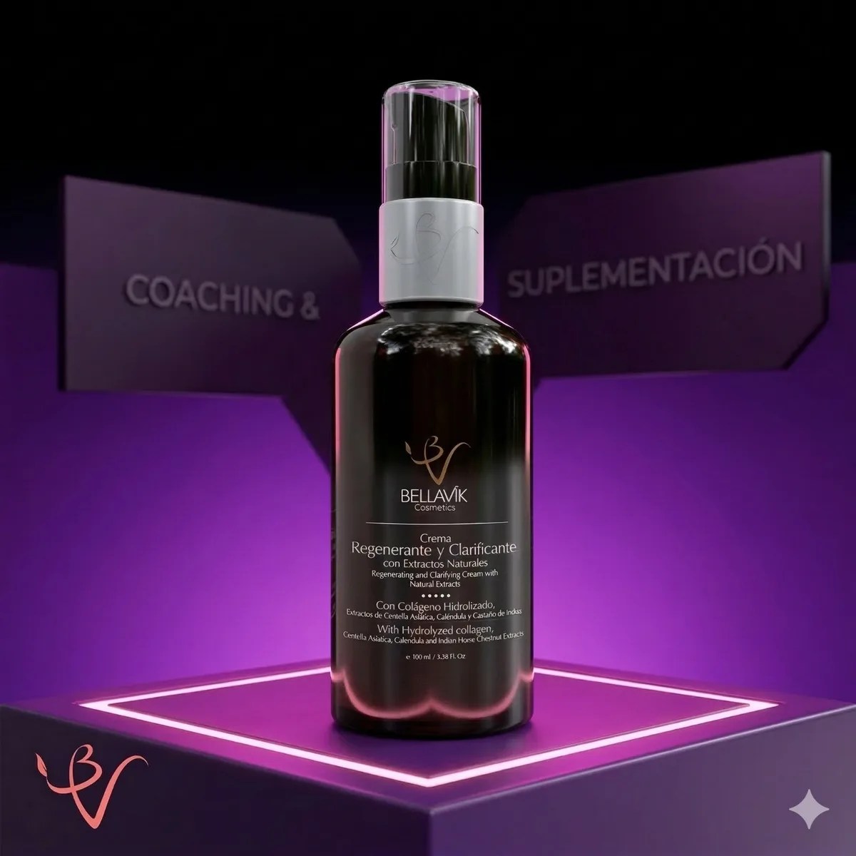 Crema regenerante y clarificante bellavik