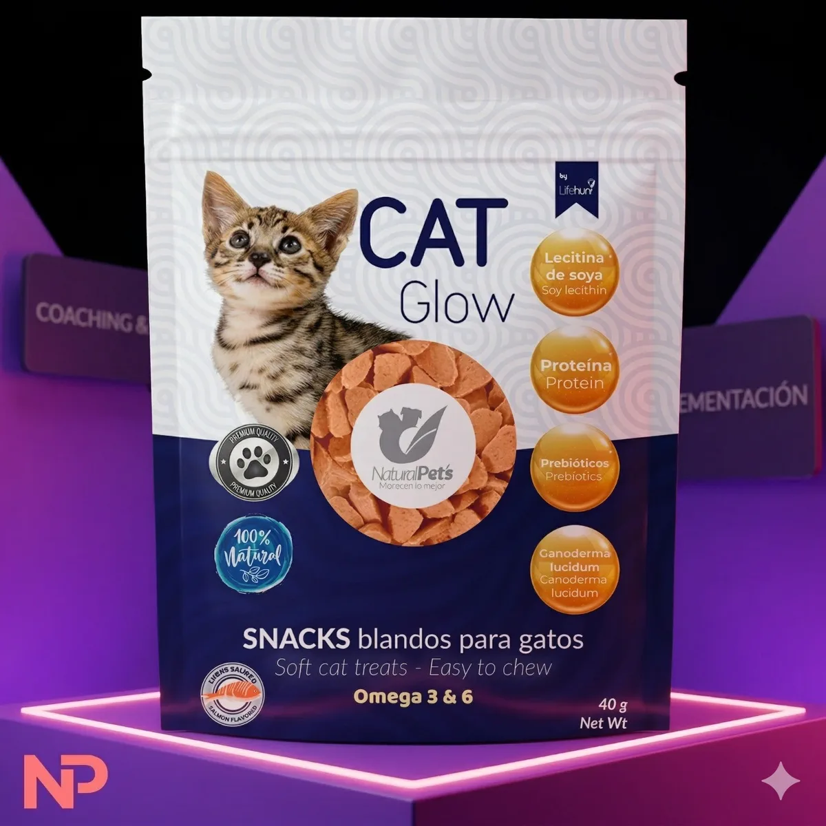 Snack catglow